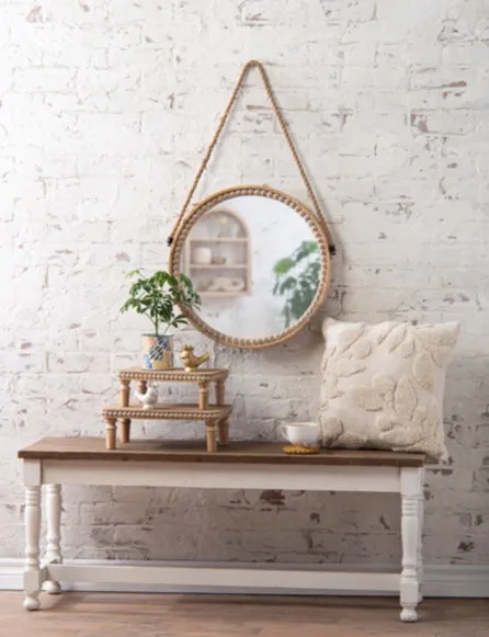 Beaded Rectangle Riser Tray