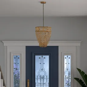 Beads Pendant Light | Elegant Beaded Hanging Light Fixture
