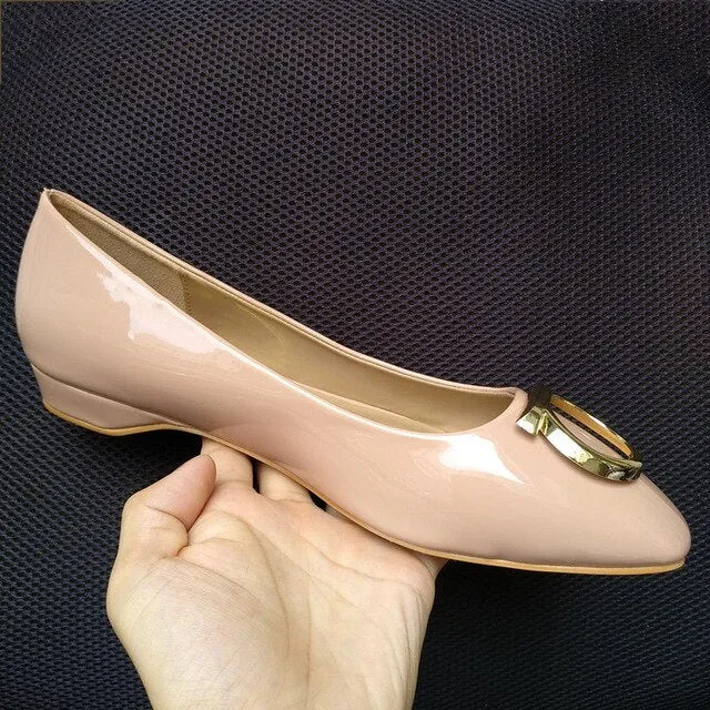 Bowknot Classic Black Patent Leather High Heels Shoes Woman Pumps Basic 2021 Bowknot Work Shoes Fashion Party Sexy Women Shoes