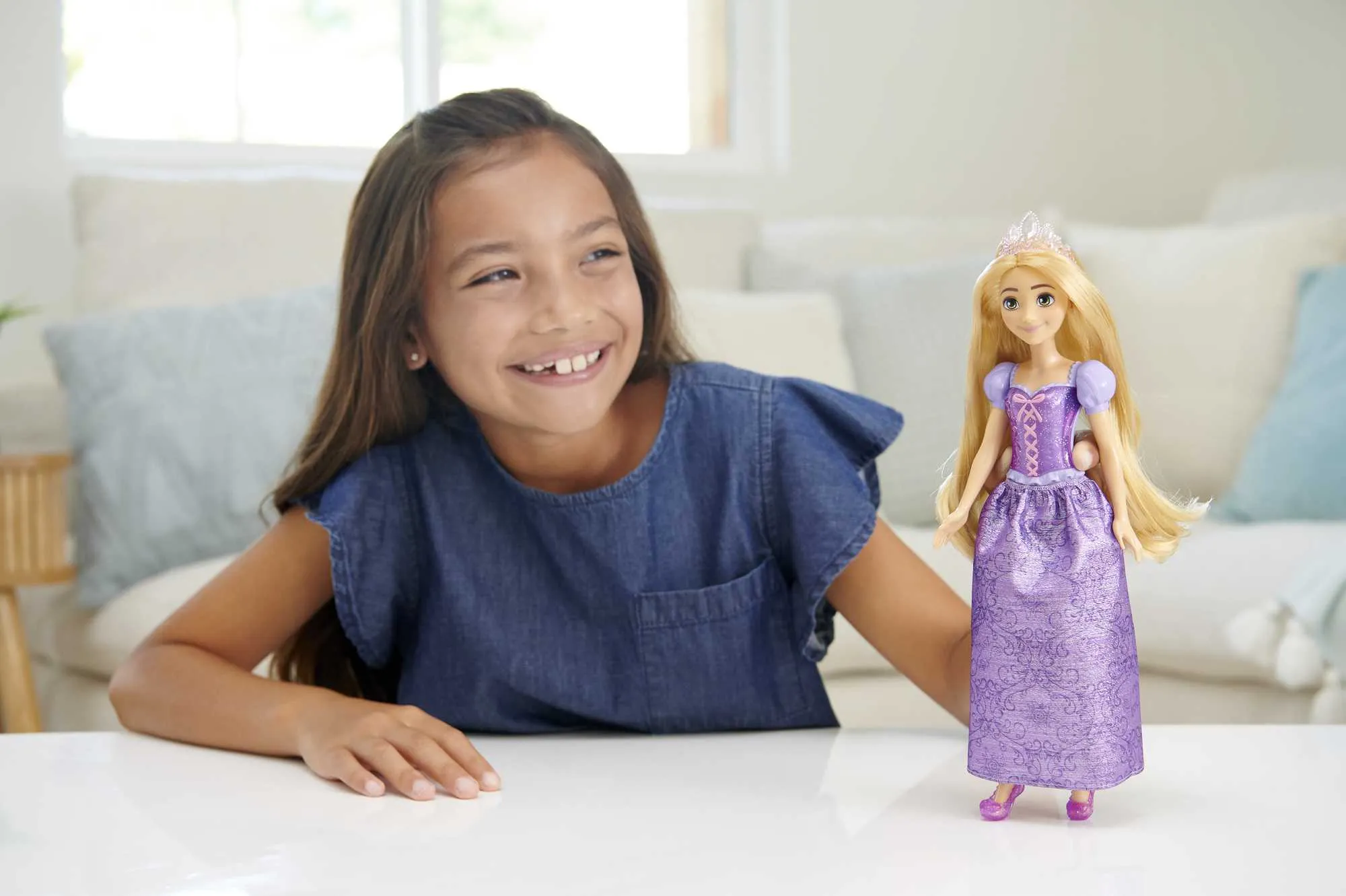Disney Princess Rapunzel Fashion Doll And Accessory, Toy Inspired By The Movie Tangled