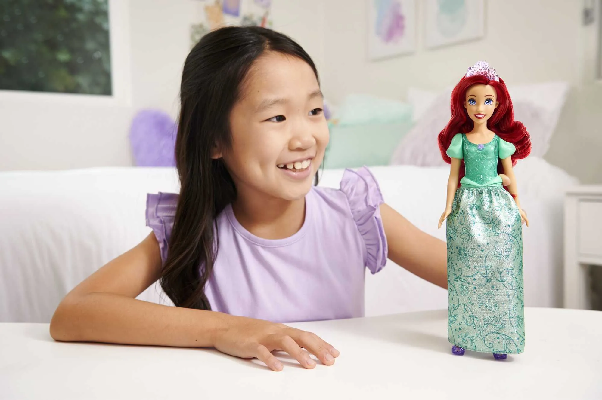Disney Princess Toys, Ariel Fashion Doll And Accessories