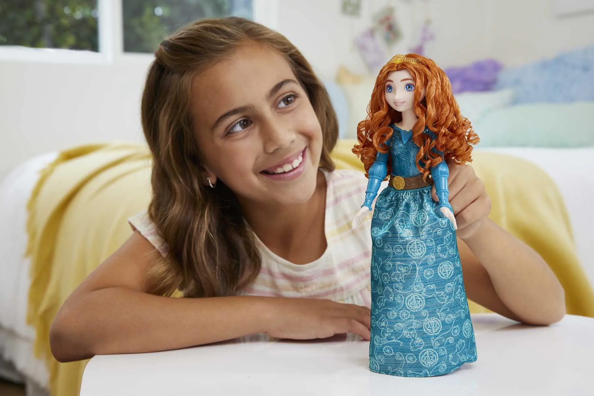 Disney Princess Toys, Merida Fashion Doll And Accessories