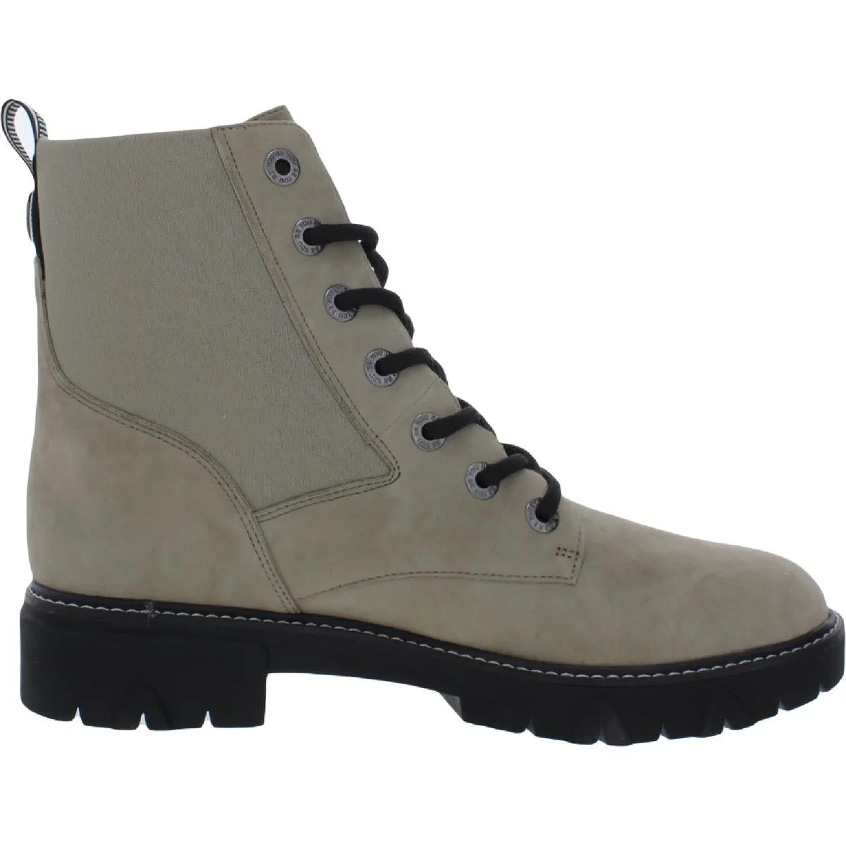 Dr. Scholl's Shoes Womens Hudson Arch Support Ankle Combat & Lace-up Boots