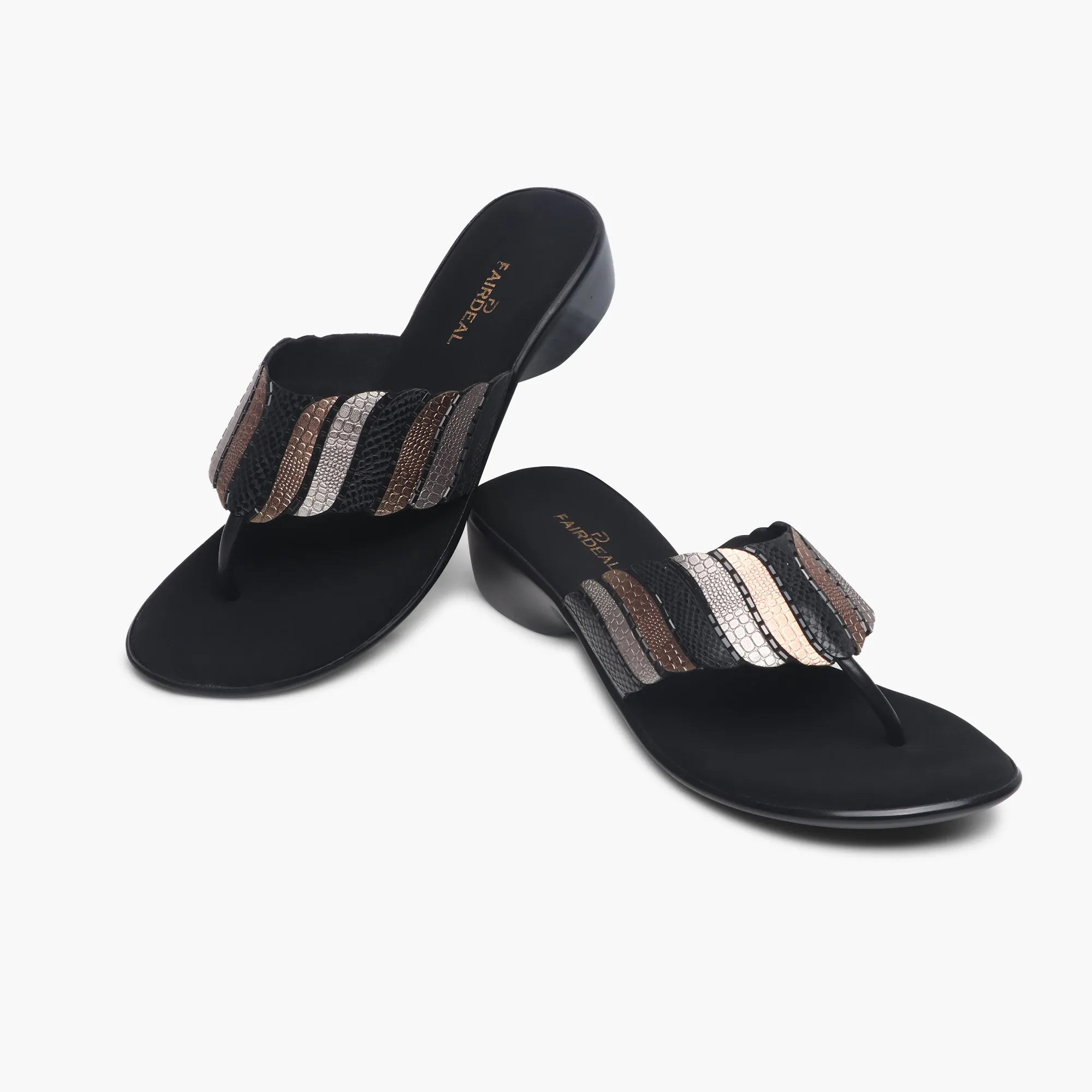 Dual Pattern Slip Ons