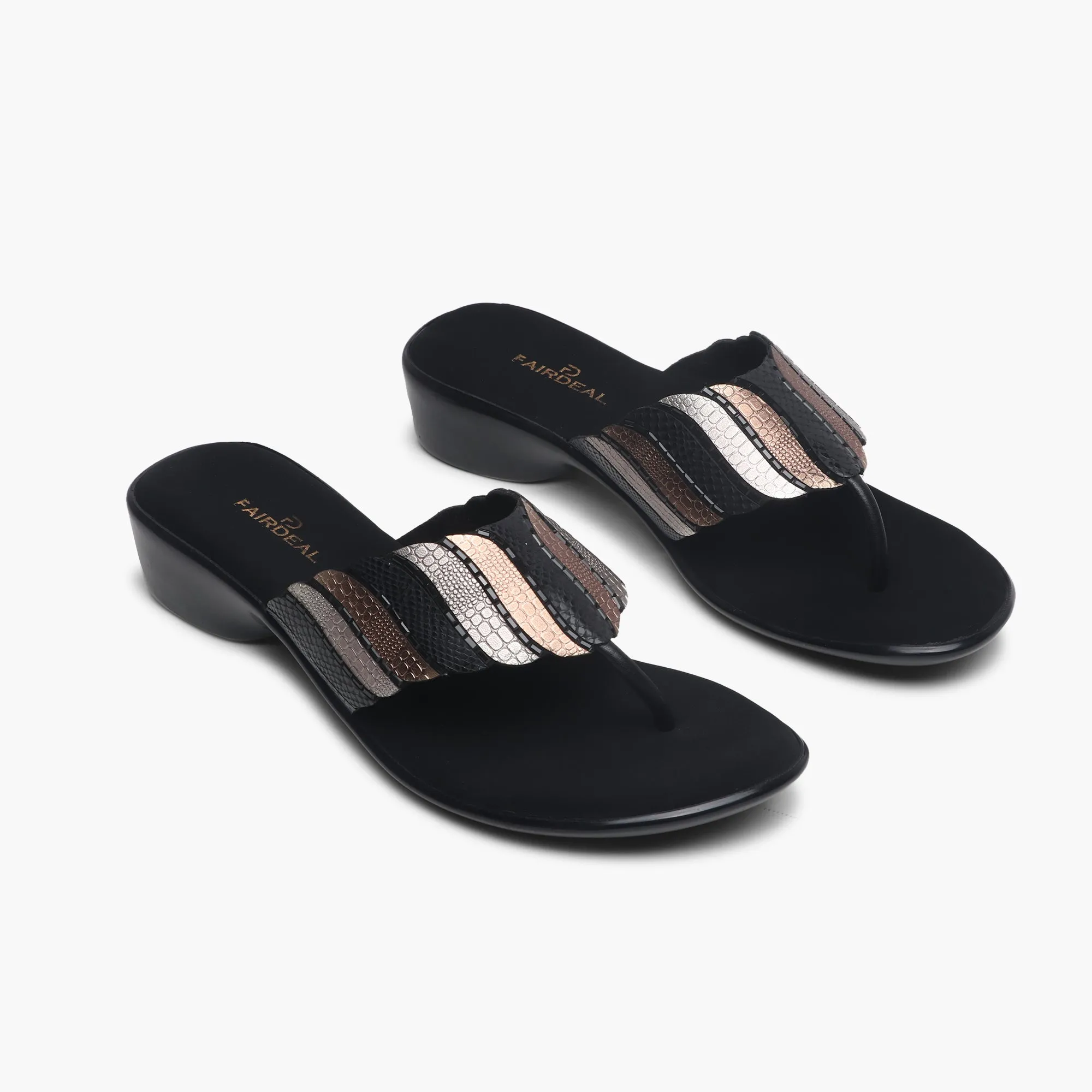 Dual Pattern Slip Ons
