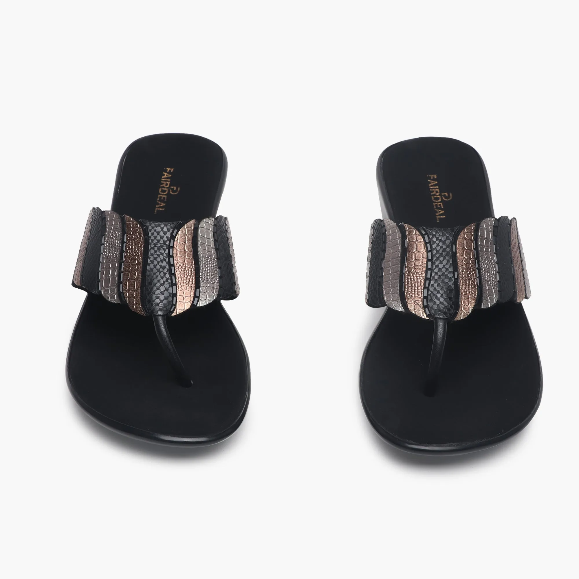 Dual Pattern Slip Ons