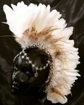 Feather Festival Mohaw Headpiece