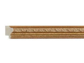 Gemini Wood Moulding - GOLD ORNATE/BEADED LIP