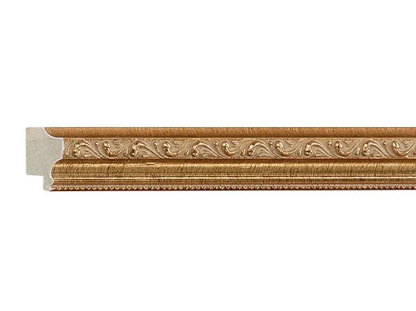 Gemini Wood Moulding - GOLD ORNATE/BEADED LIP