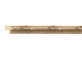 Gemini Wood Moulding - SILVER ORNATE W/BEADED