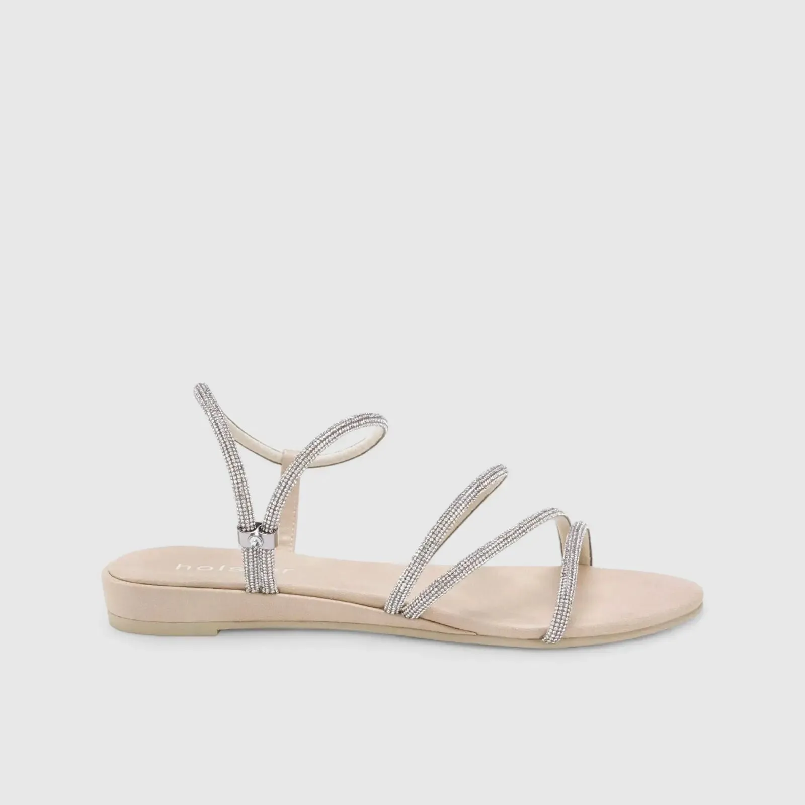 Holster Viva Wedge Sandal Beige HST431