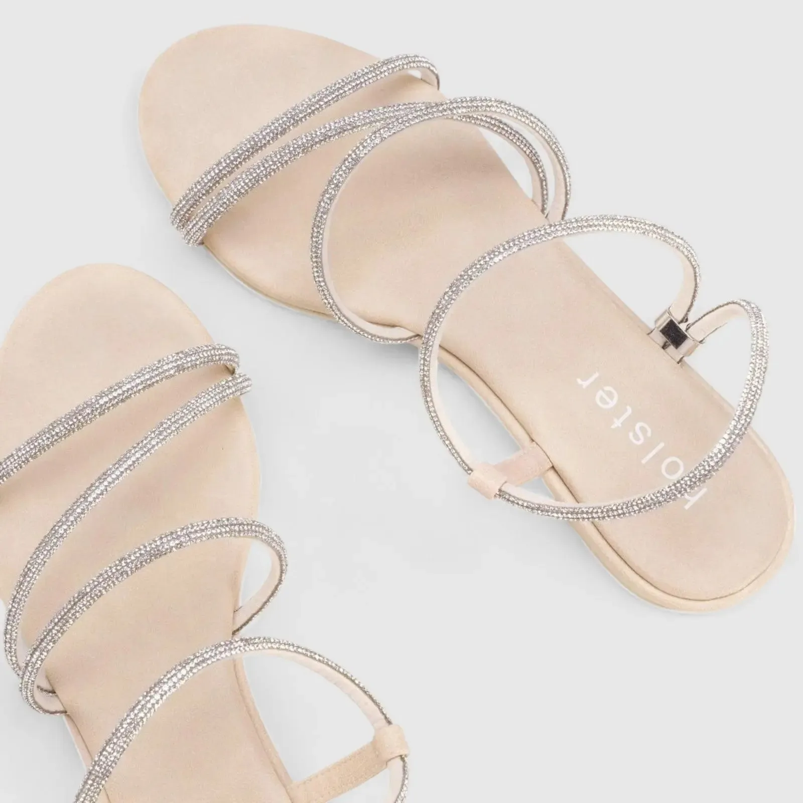Holster Viva Wedge Sandal Beige HST431
