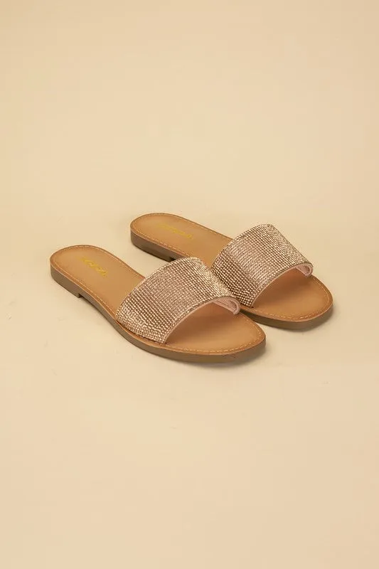 JUSTICE-S Rhinestone Slides **This item has free shipping.**