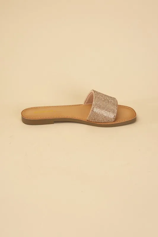 JUSTICE-S Rhinestone Slides **This item has free shipping.**