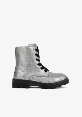 Lead Metallized Combat Boots