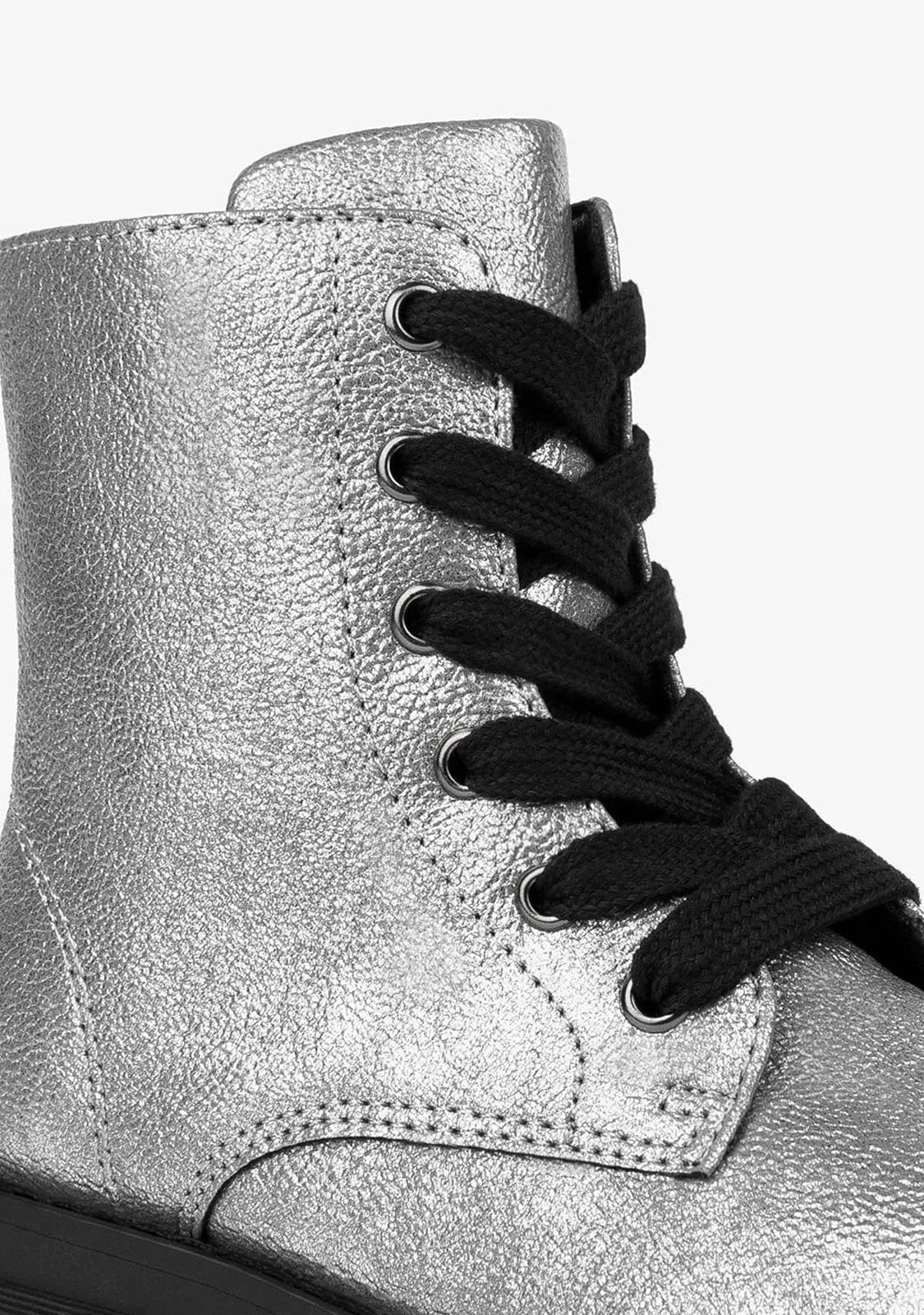 Lead Metallized Combat Boots