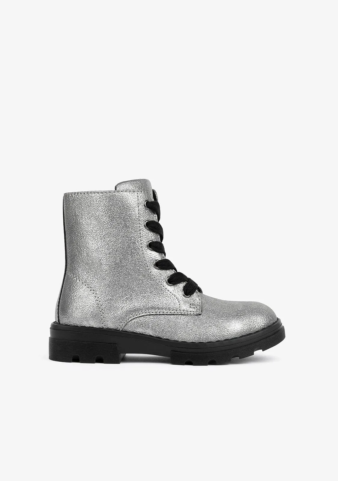 Lead Metallized Combat Boots