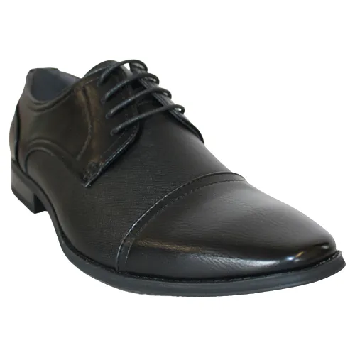 Marcozzi Mens Dress Shoes - Amsterdam - Black