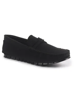Men Suede Caual Slip-On Shoe Driving Loafers Anti Skid Sole Breathable with Memory Cushioned Insole
