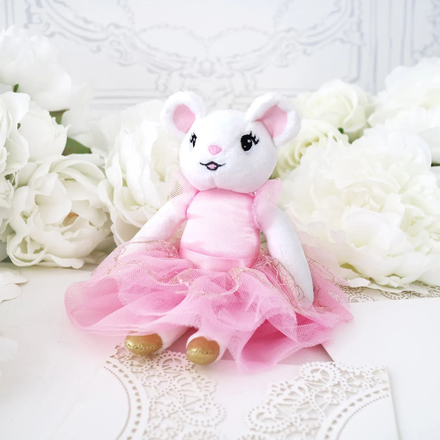 Mini Plush Toy – Parfait Pink