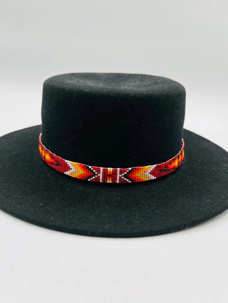 Narrow Tie-Up Hatband