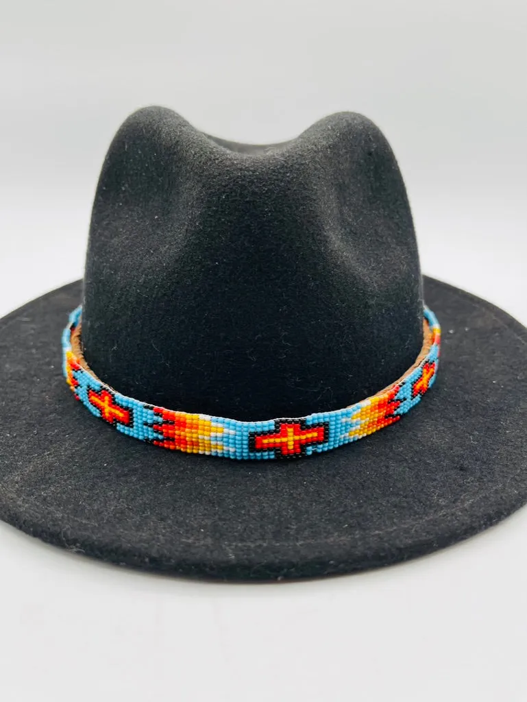 Narrow Tie-Up Hatband