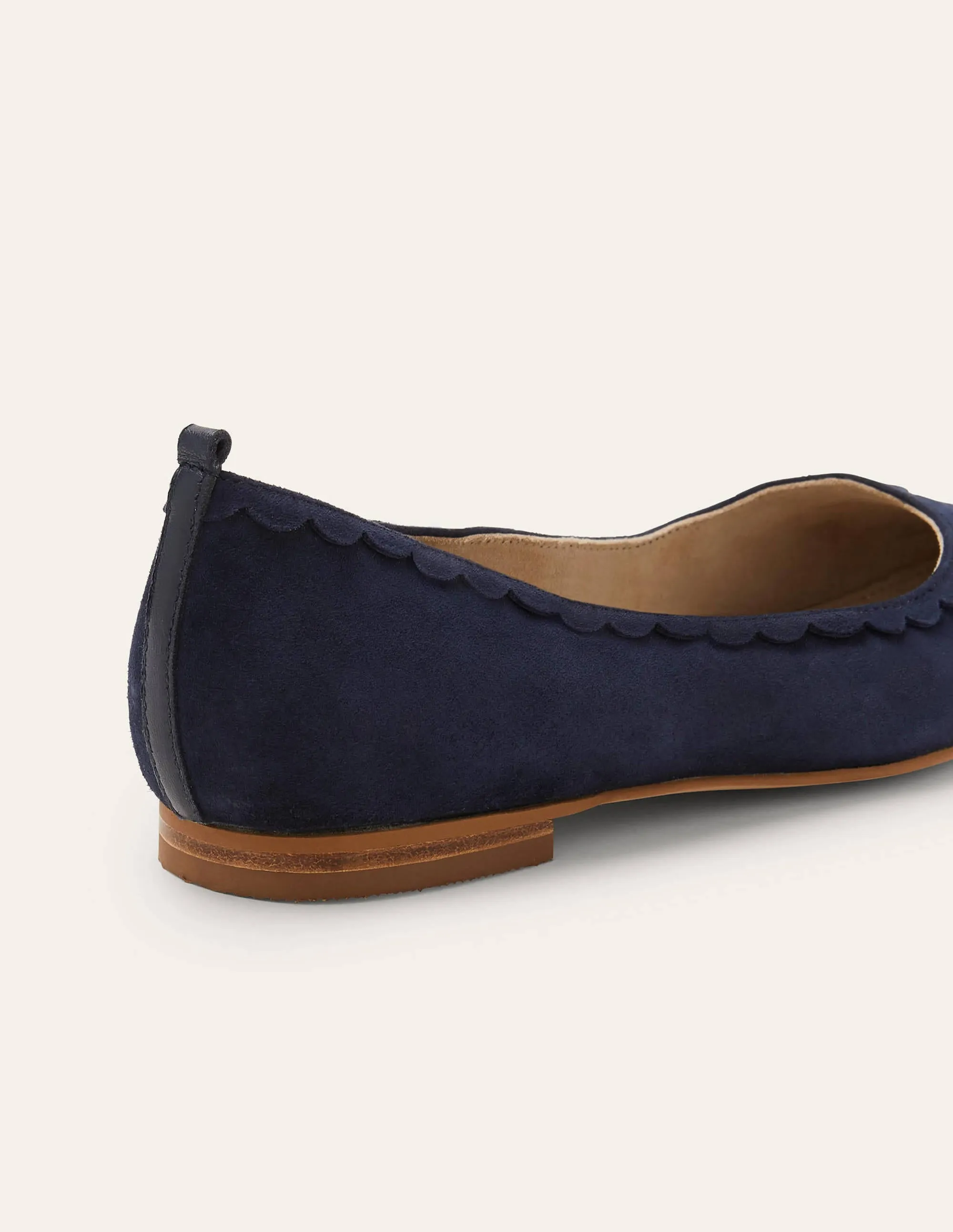 Olive Ballerinas-Navy