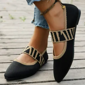 Point Toe Flats Slip-Ons