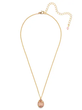 Rain Droplet  Necklace - NDY16BGPIN