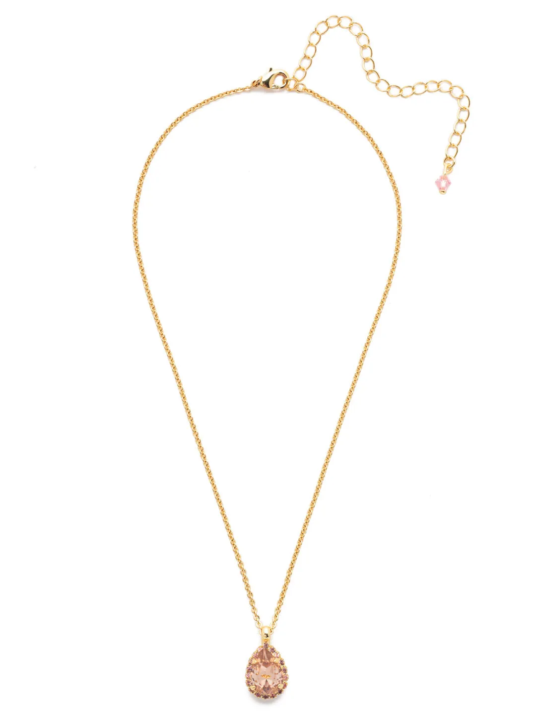Rain Droplet  Necklace - NDY16BGPIN
