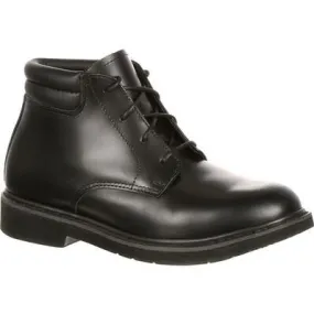 Rocky FQ00501-8 Polishable Leather 5" Dress Chukka with Laces - Black