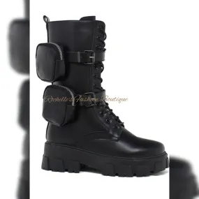 SANTY-80-YK -BLACK COMPAT BOOTS