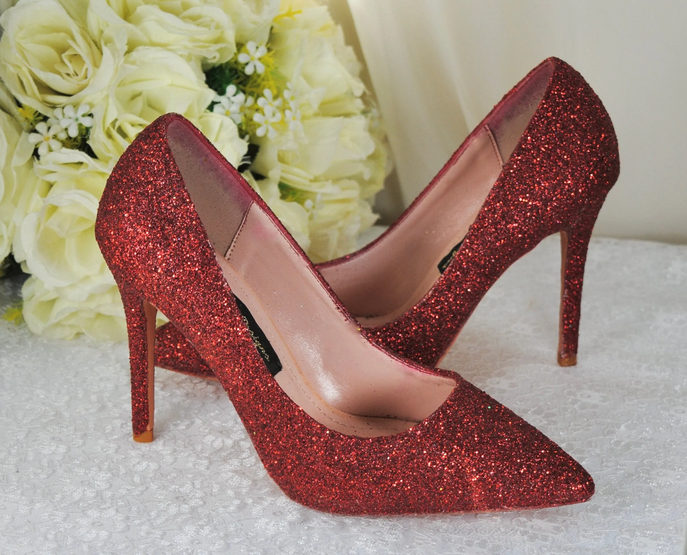 Sparkling Glitter Bridal Shoes