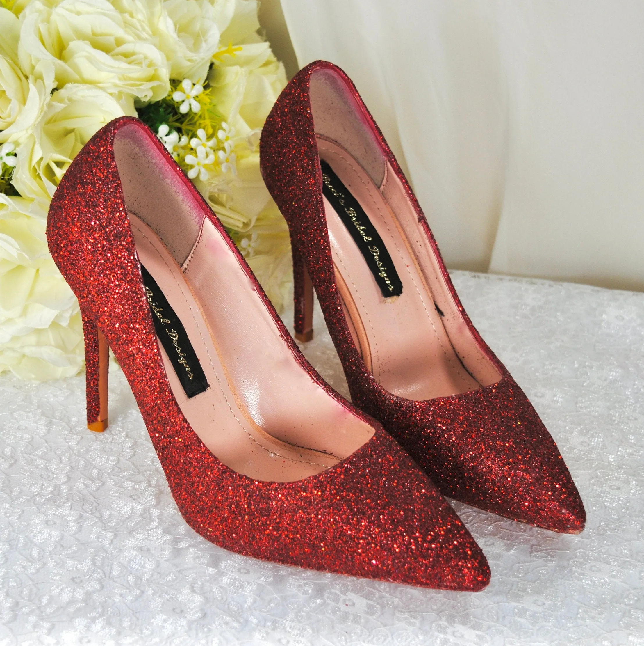 Sparkling Glitter Bridal Shoes