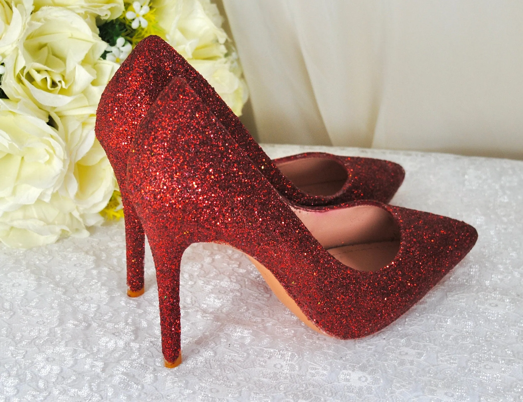 Sparkling Glitter Bridal Shoes