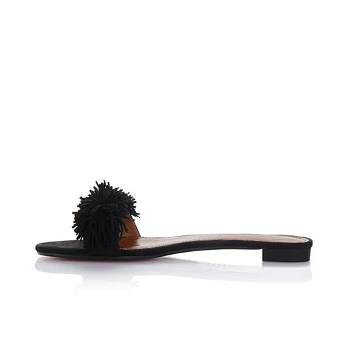 Summer Candy Yellow Woman Flat Shoes