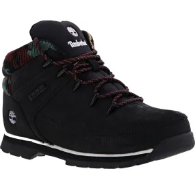 Timberland Euro Sprint Hiker Black Nubuck Leather