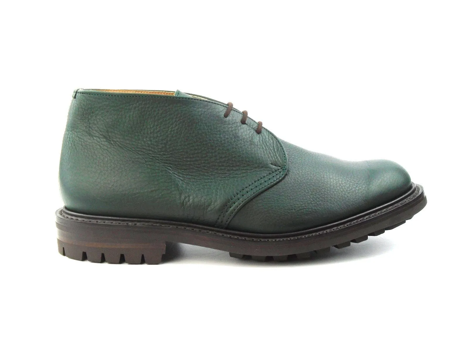 Winston Chukka Boot - Green Olivvia Scotch Grain